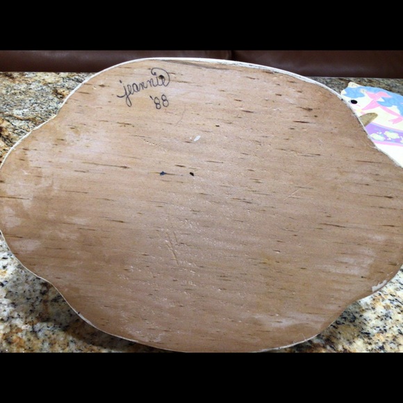 Handmade wooden carousel horse by Jeanie in 1988. - Picture 5 of 6